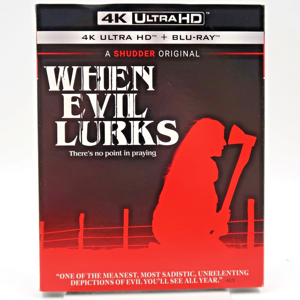 When Evil Lurks 4K UHD Blu-ray 2023 Horror Ezequiel Rodriguez Demian Salomon